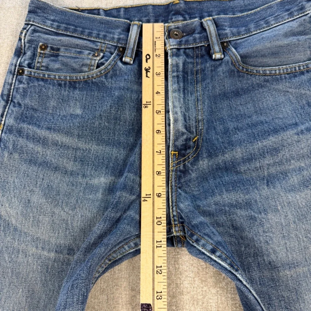 Levi's 505 Jeans Mens 31x32 Blue Straight Leg Regular Fit Denim